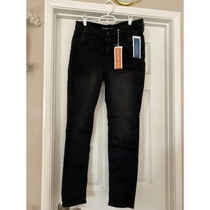 Old Navy Rockstar High Rise Black Skinny Jeans